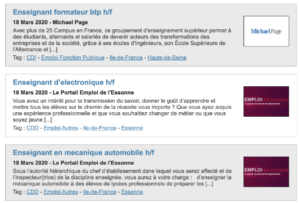 Postuler comme intervenant