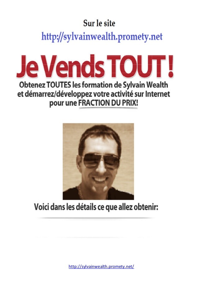 Sylvain Wealth, le serial entrepreneur