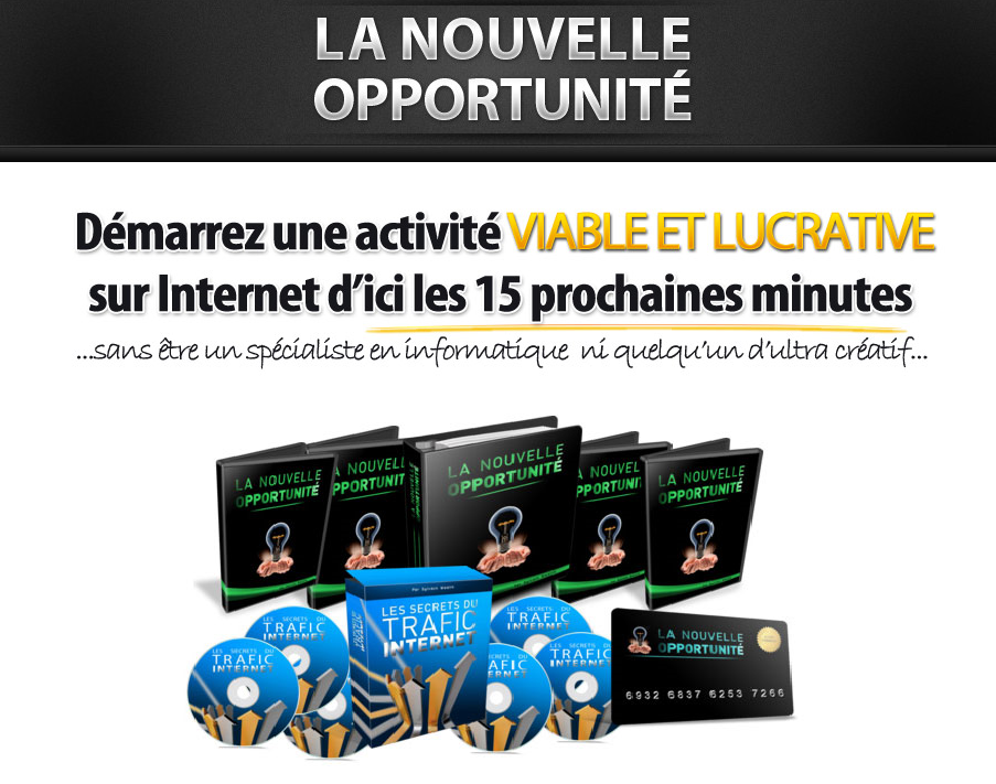 Les Nouvelles Opportunités, de Sylvain Wealth
