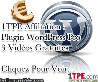 1TPE AFFILIATION : PLUGIN WORDPRESS PRO