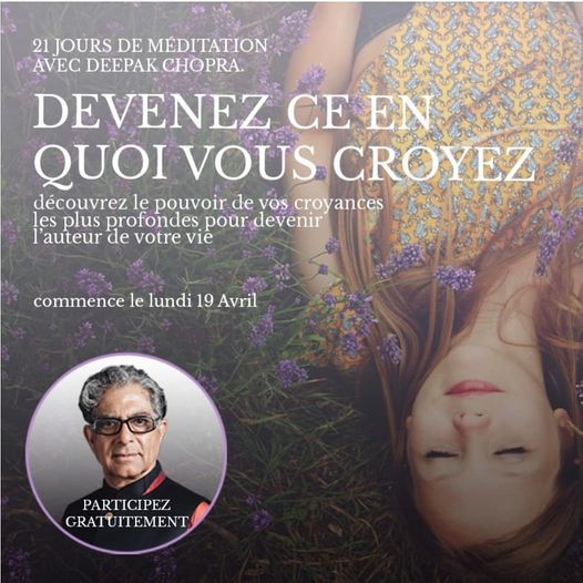 21 jours de méditation gratuite : La puissance des énergies vitales