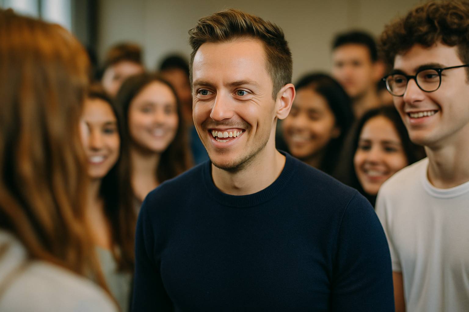 Pourquoi David Laroche attire-t-il autant de jeunes ?